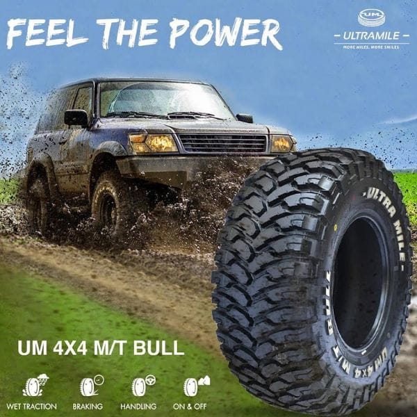285/60/R18 - MT BULL ( Tubeless 116 D Car Tyre | OFF-ROADING TYRE )