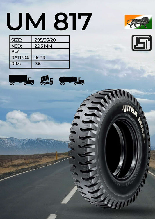 ULTRAMILE 817 NYLON TRUCK TYRE