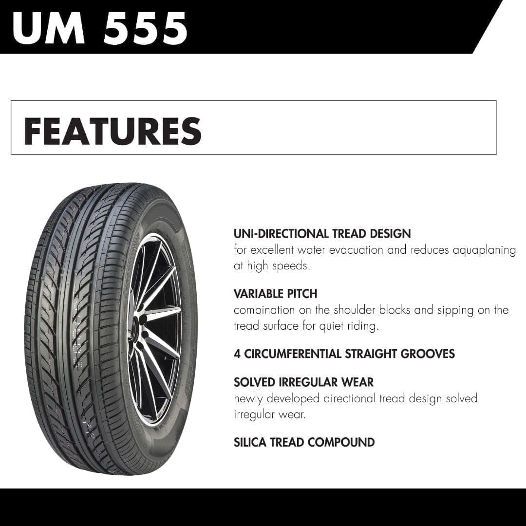 175/65/R15 - UM 555 (Tubeless 84 H PCR Tyre)